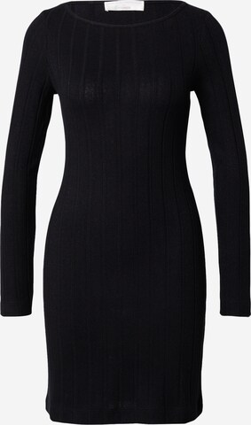 Rochie tricotat 'Ayana' de la Guido Maria Kretschmer Women pe negru: față