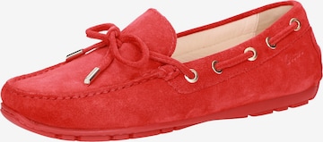 SIOUX Moccasins in Red: front