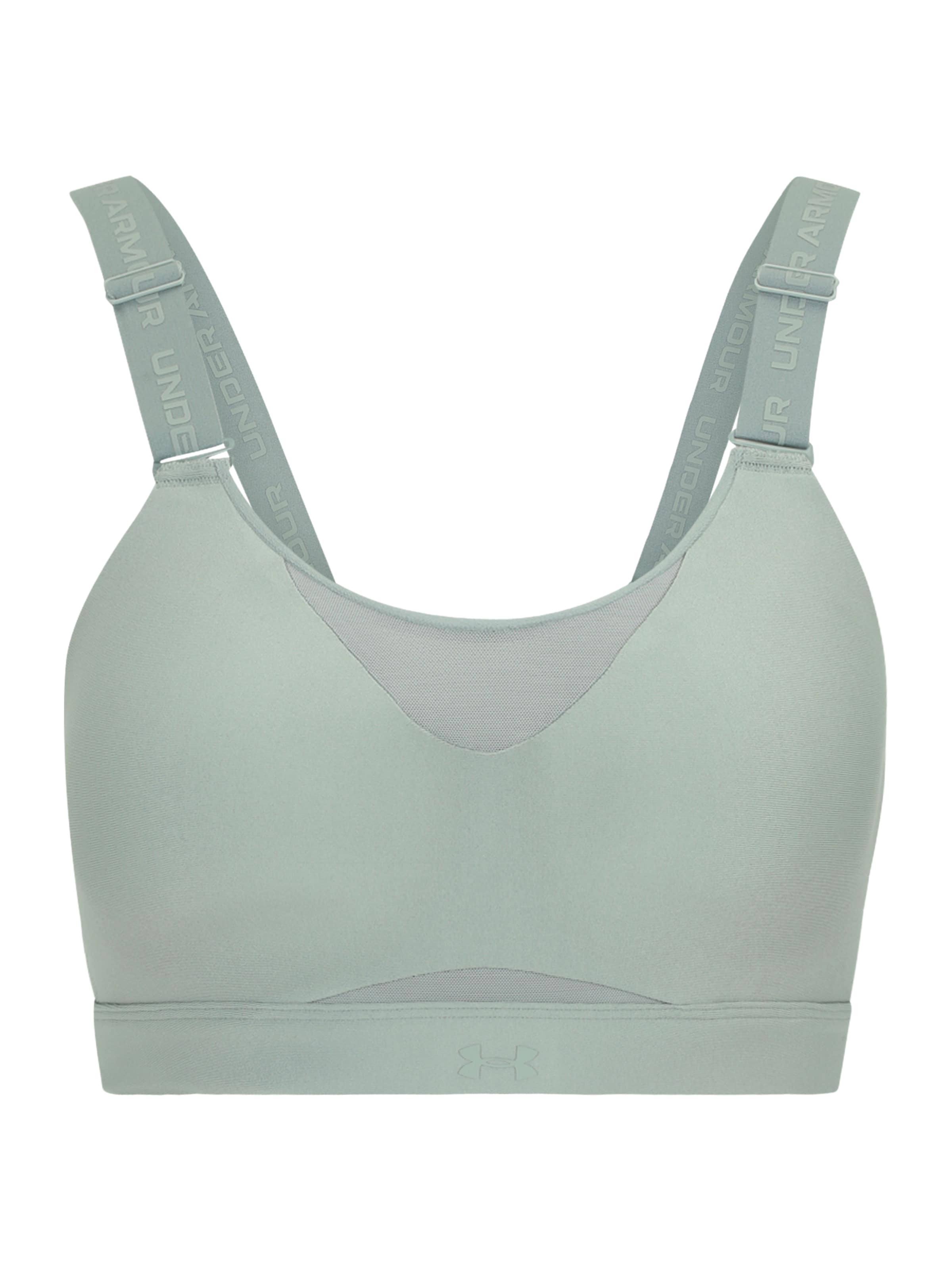UNDER ARMOUR Sports bra 'Infinity' in Green: front