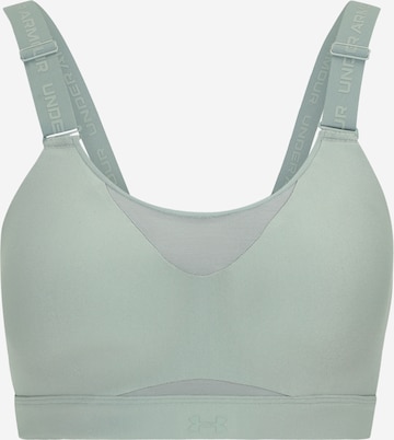 UNDER ARMOUR Bustier Urheilurintaliivit 'Infinity' värissä vihreä: etupuoli