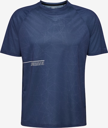Hummel Funktionsshirt 'Court' in Blau: Vorderseite
