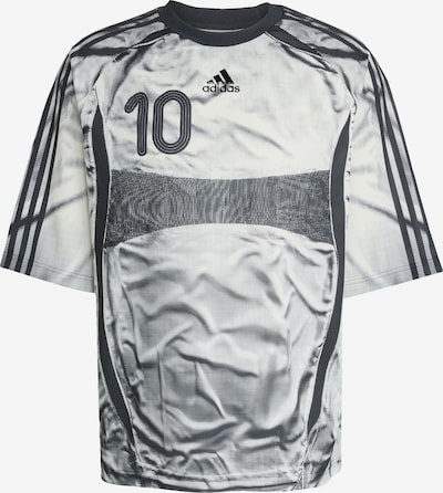 Tricou 'Adilenium Season 4 Teamgeist' ADIDAS ORIGINALS pe gri / negru / alb murdar, Vizualizare produs