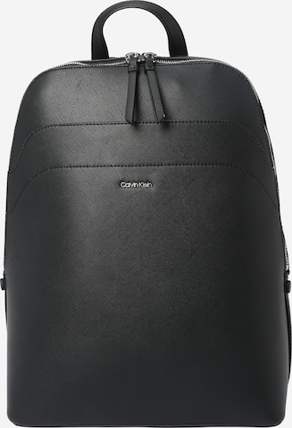 Sac à dos Calvin Klein en noir : devant