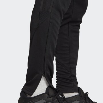 Skinny Pantalon de sport 'Tiro 23 League' ADIDAS PERFORMANCE en noir