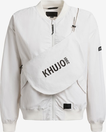 Giacca di mezza stagione 'FACEE ' di khujo in bianco: frontale