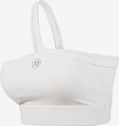 YEAZ Sportski top 'Adore' u svijetlosiva / bijela, Pregled proizvoda