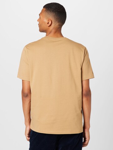 T-Shirt 'Dulive222' HUGO Red en beige