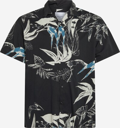 Cămașă Jack & Jones Plus pe albastru deschis / negru / alb, Vizualizare produs