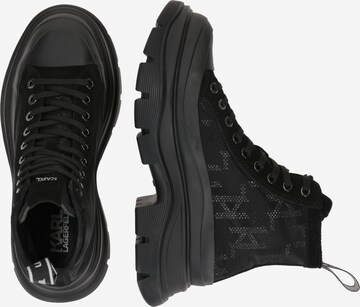 Karl Lagerfeld Ботинки на шнуровке в Черный