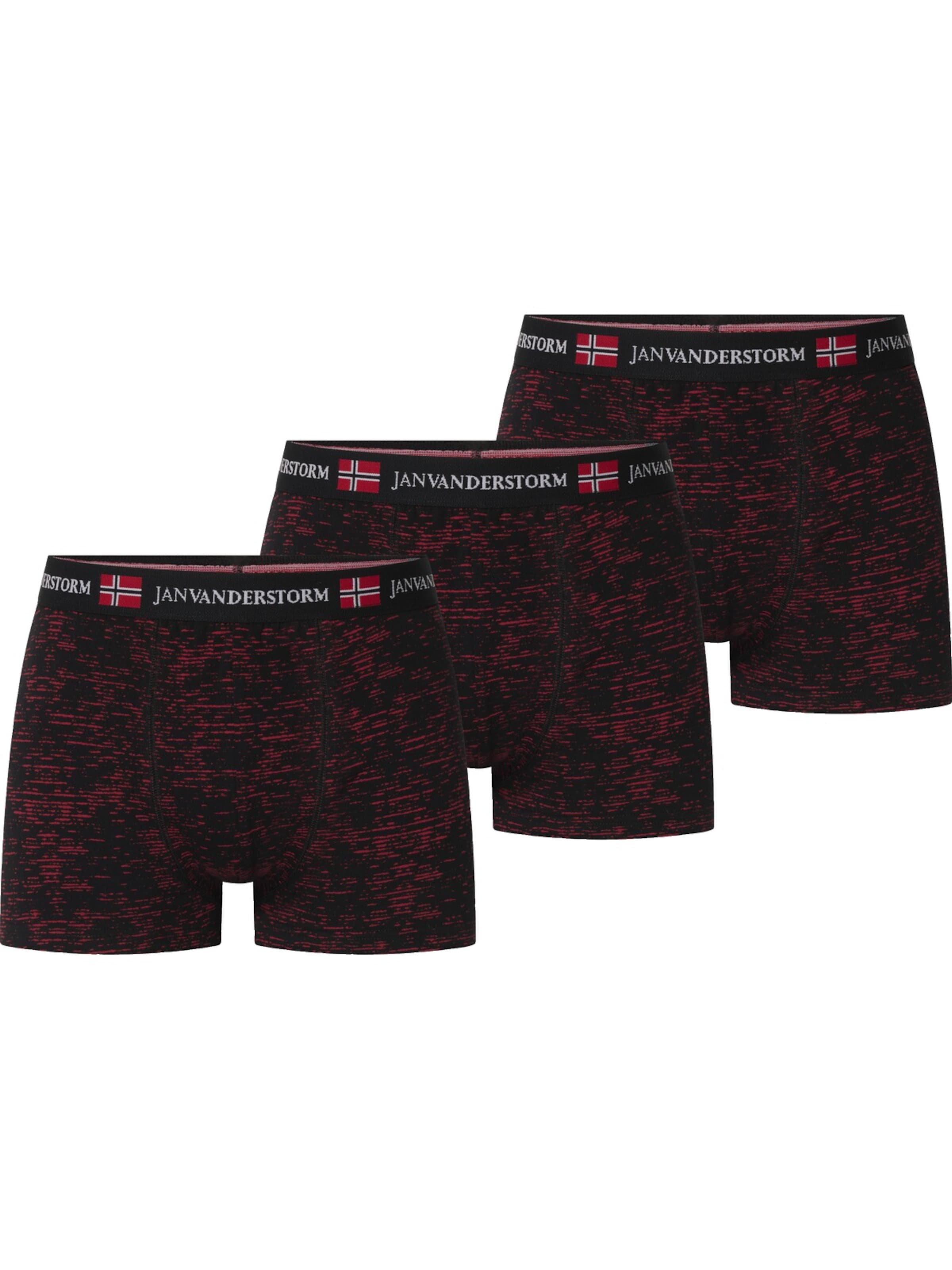 Jan Vanderstorm Boxer shorts 'Norik' in Black: front