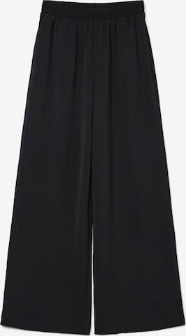 VERO MODA Wide Leg Hose in Schwarz: Vorderseite