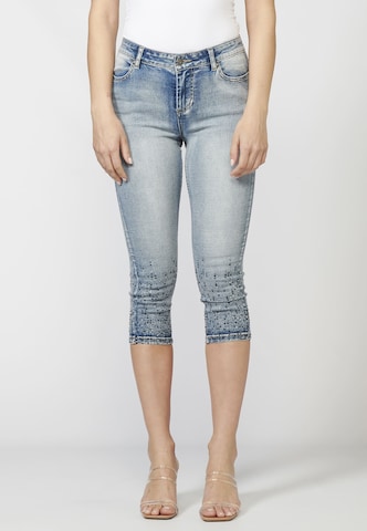 Skinny Jeans di KOROSHI in blu: frontale