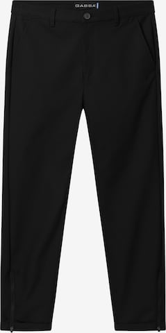 GABBA Trousers ' Pisa ' in Schwarz: Vorderseite