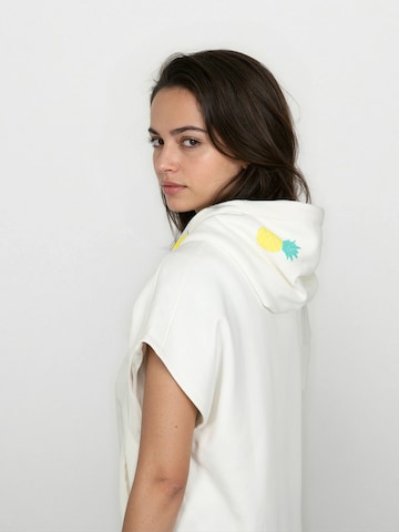 Sweat-shirt 'Afnein' salzhaut en blanc
