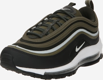 Baskets basses 'Air Max 97' Nike Sportswear en vert : devant