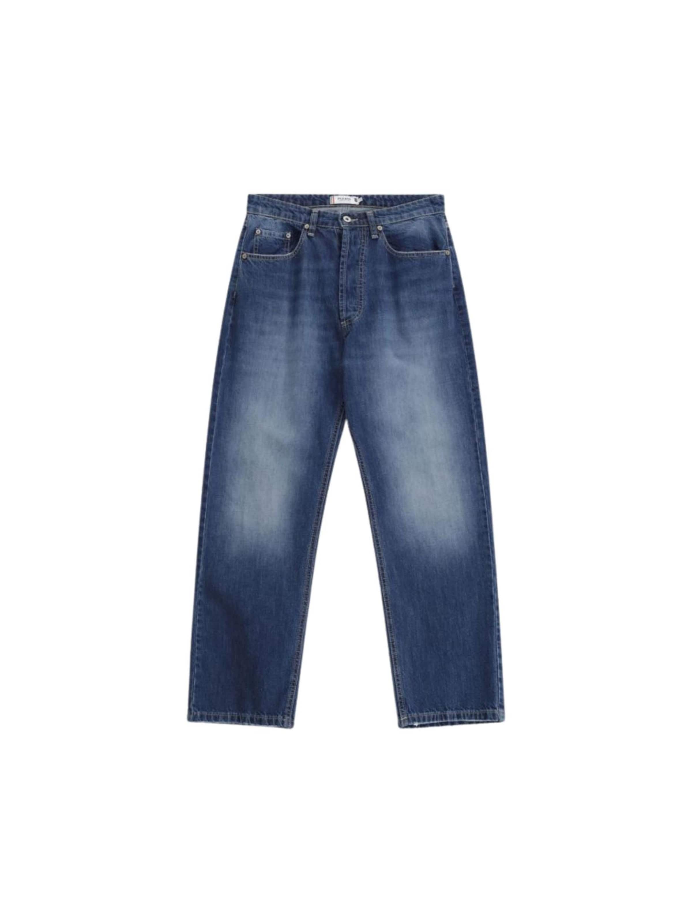 PLEASE Regular Jeans 'PLEASE JEANS PANTALONE'‌‌‌‌‌ in Blau: Vorderseite