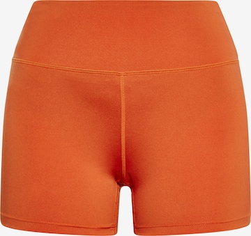 faina Athlsr Skinny Shorts in Orange: predná strana