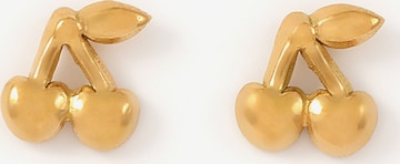 Boucles d'oreilles 'Amour' timi of sweden en or : devant