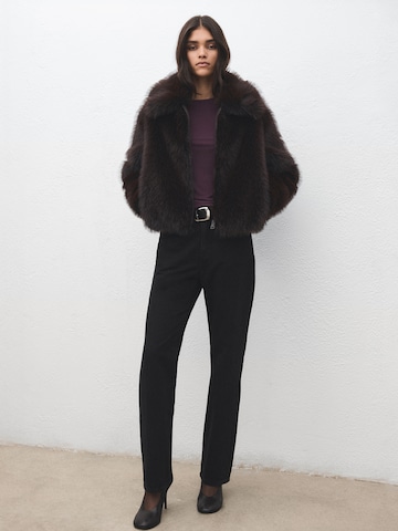 MANGO Tričko 'SECONDCA' – červená