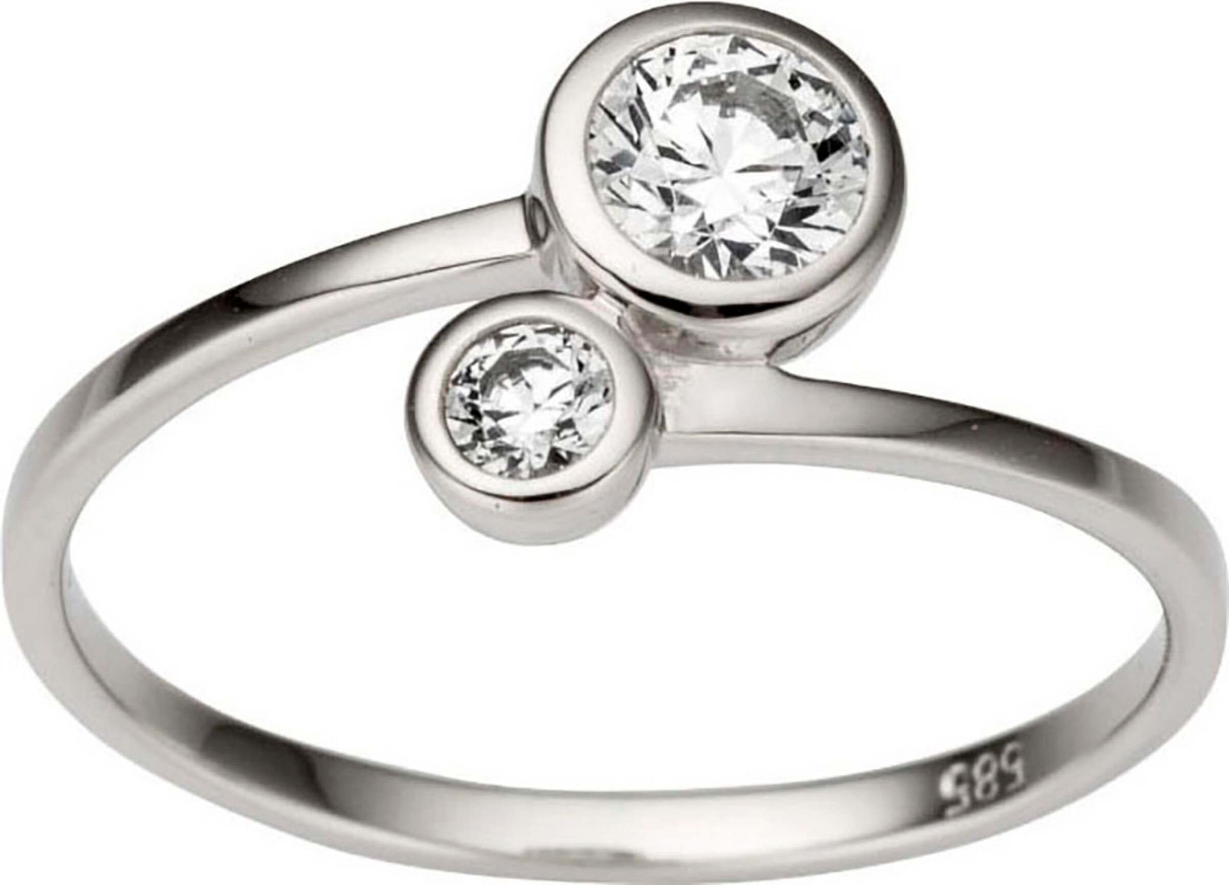 FIRETTI Ring in Silver: front