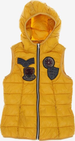 TOM TAILOR DENIM Vest in XS in Yellow: front