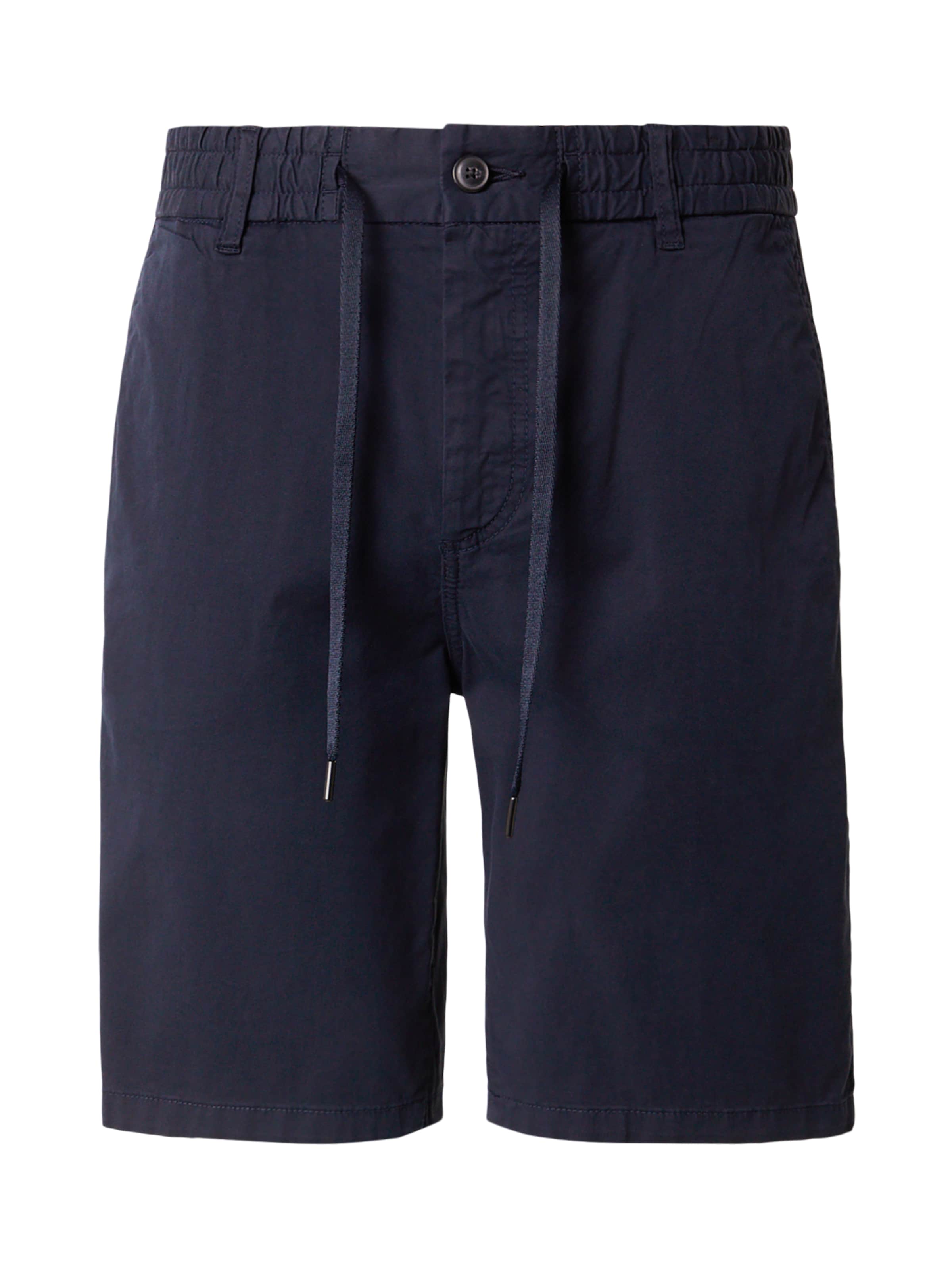 BOSS Chino trousers 'DS-1-S' in Blue: front