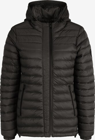 Oxmo Between-Season Jacket 'Nella' in Black: front