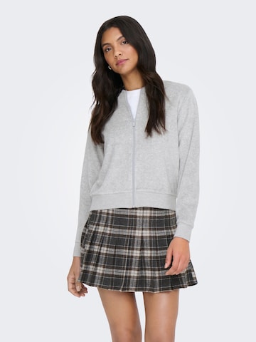 Veste de survêtement 'JDYVIDA' JDY en gris : devant