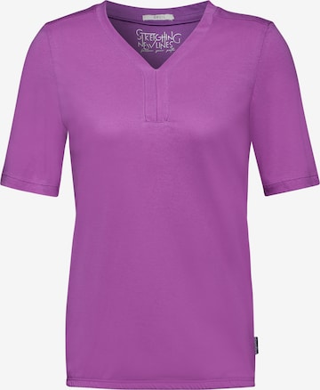 CECIL Shirt in Lila: Vorderseite