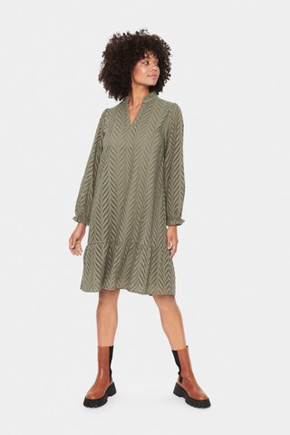 SAINT TROPEZ - Vestido 'Poline' em verde