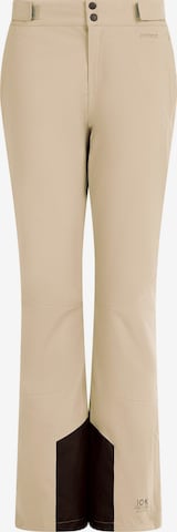 PROTEST Workout Pants 'PRTVoleta' in Brown: front