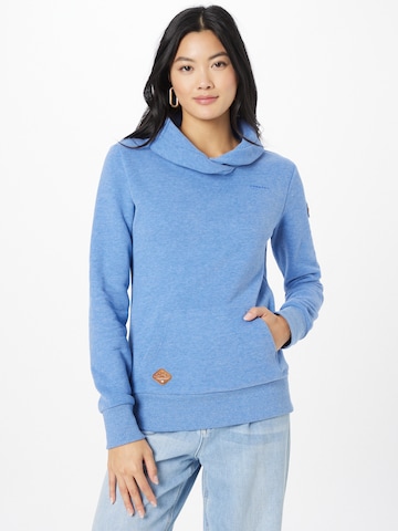 Ragwear Sweatshirt 'RENESKA' in Blue: front