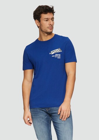 s.Oliver Shirt in Blue: front