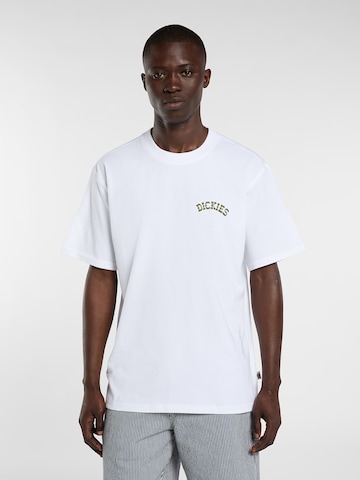 DICKIES Μπλουζάκι 'Bettsville' σε λευκό: μπροστά