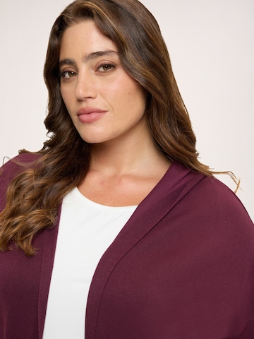 Fiorella Rubino Gebreide bodywarmer in Rood