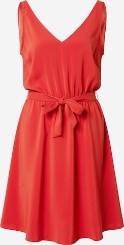 VILA Summer Dress 'KRISTINA LAIA' in Red: front