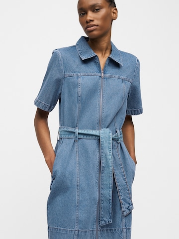 Calvin Klein Jeans Shirt dress 'RADIO BLUES' in Blue