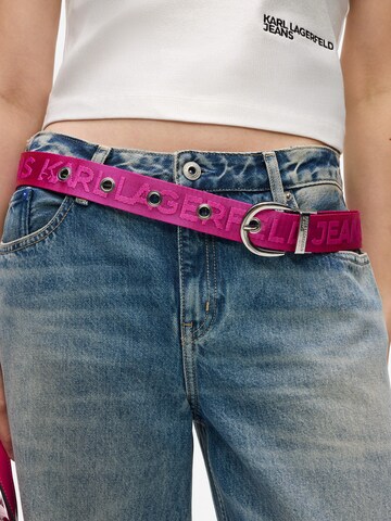 KARL LAGERFELD JEANS - Cintos em rosa