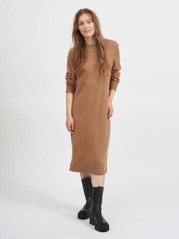 VILA - Vestido 'Ril' en marrón: frente