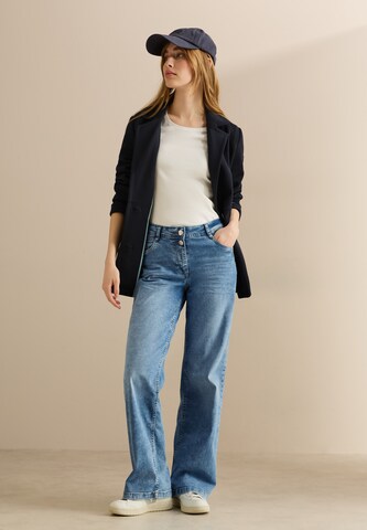CECIL Loosefit Wide Leg Jeans in Blau
