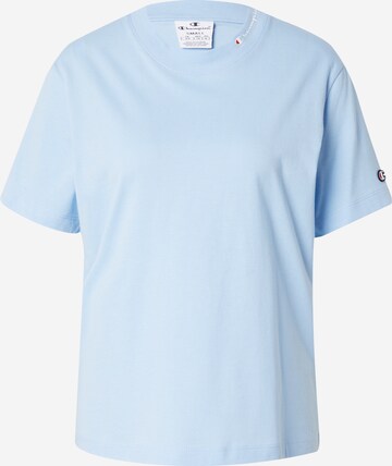 Champion Authentic Athletic Apparel T-Shirt in Blau: predná strana