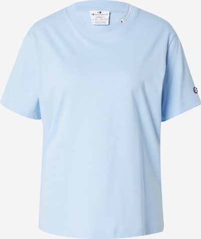 Champion Authentic Athletic Apparel T-Shirt in hellblau / rot / weiß, Produktansicht