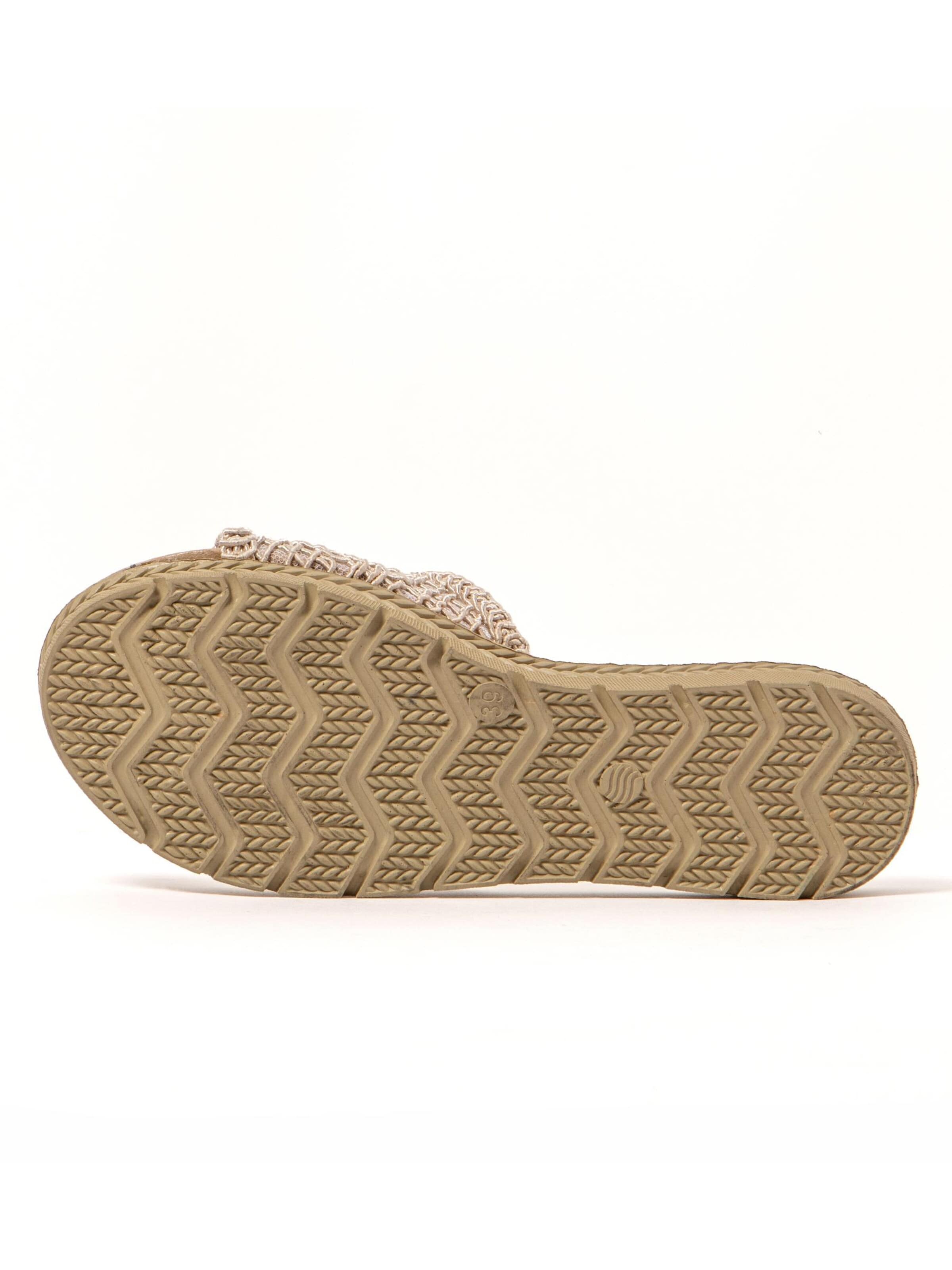 Brasileras Sandale 'Breezie'‌‌‌‌‌‌‌ in Beige