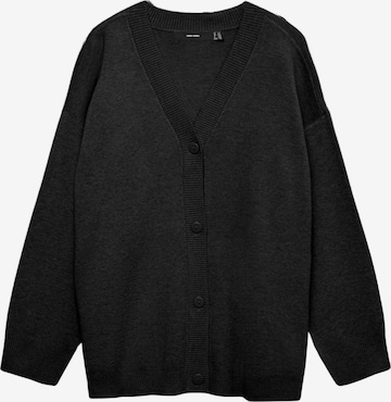 Cardigan oversize Vero Moda Curve en noir : devant