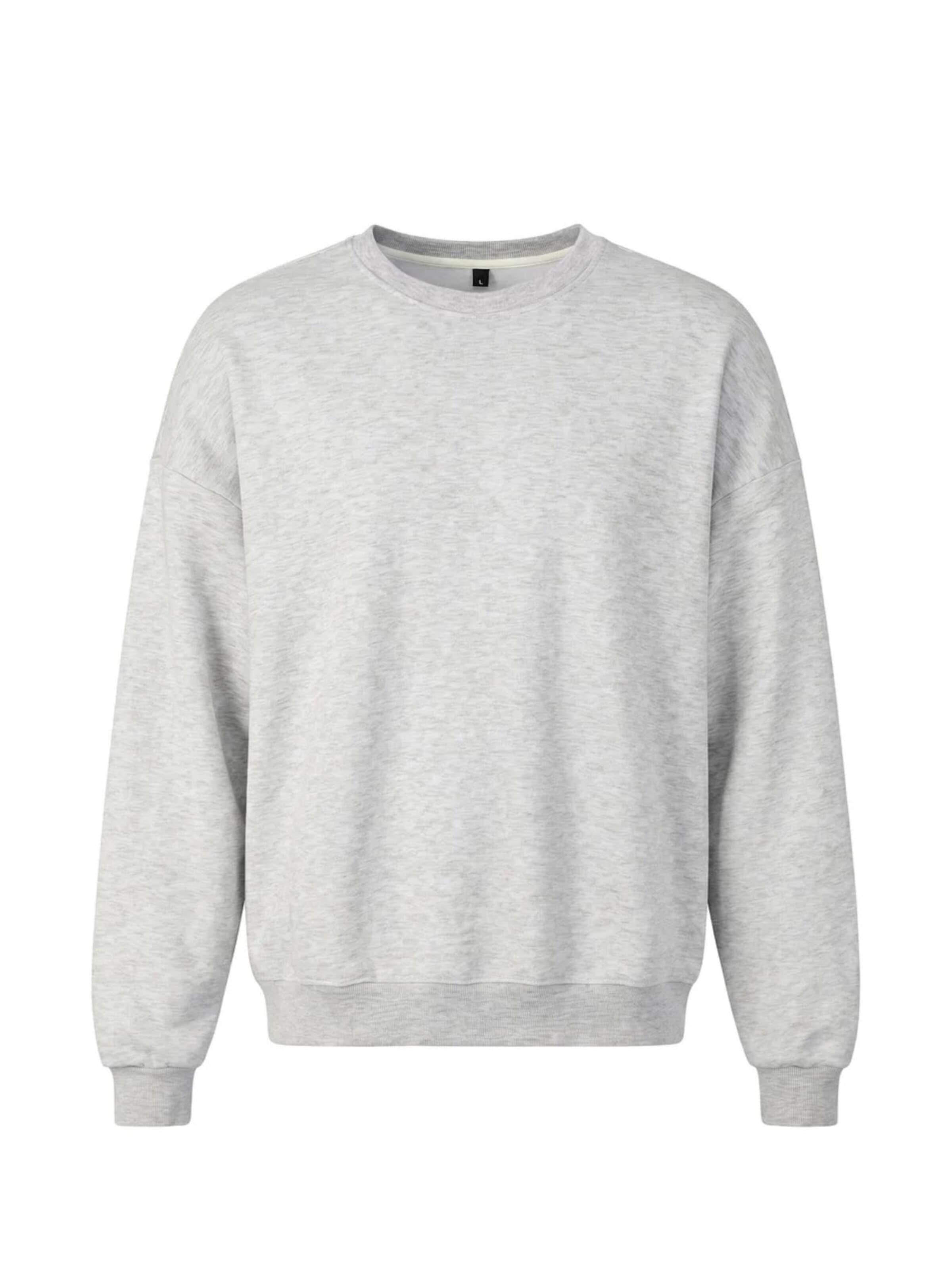 BlankOrder Sweatshirt in Grey: front