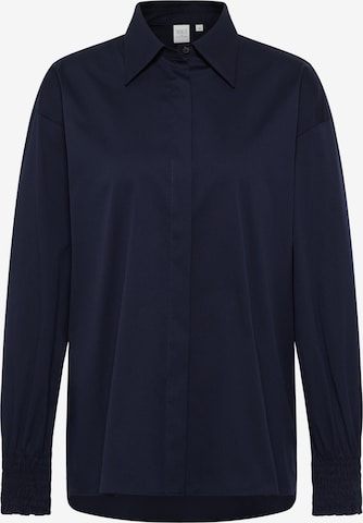 ETERNA Blouse in Blauw: voorkant