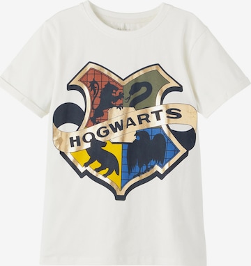 NAME IT - Camisola 'Santino Harry Potter' em branco: frente