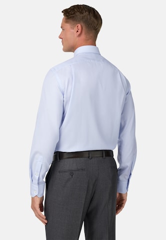 Boggi Milano Regular fit Button Up Shirt in Blue