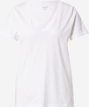 Madewell Shirt 'WHISPER' in White: front