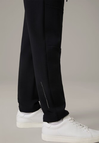 STRELLSON Regular Trousers 'Dante' in Black